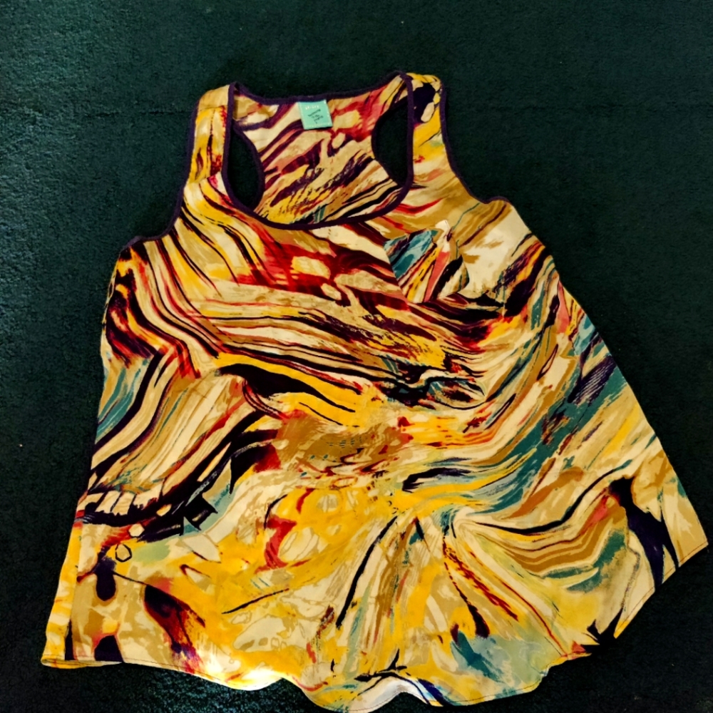 Multi color tank top